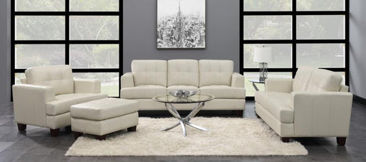 Samuel Upholstered Tufted Living Room Set