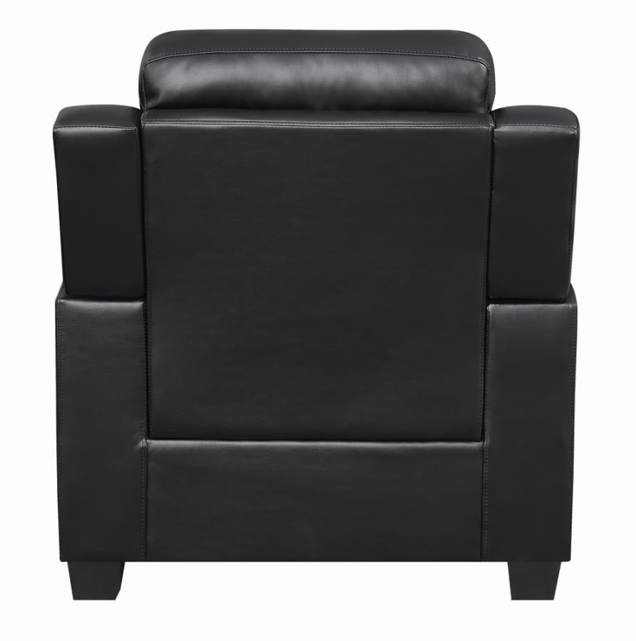 Finley Tufted Upholstered Chair Black
