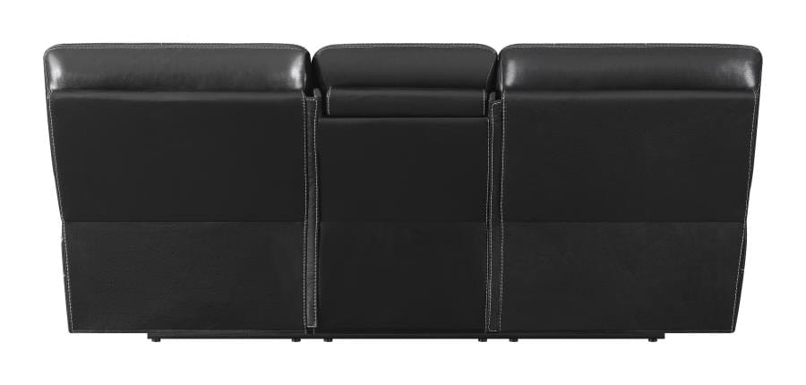 Willemse Motion Sofa with Drop-down Table Black