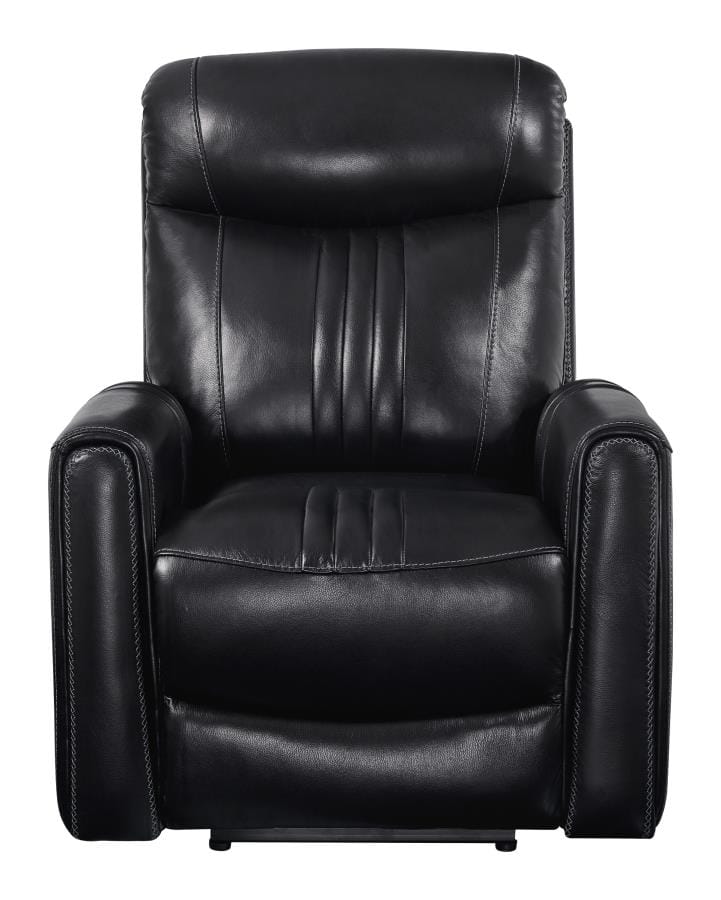 Cushion Back Power^3 Recliner Black