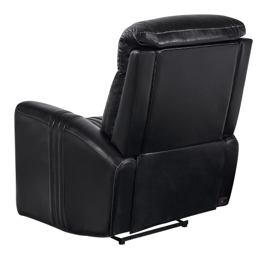 Cushion Back Power^3 Recliner Black