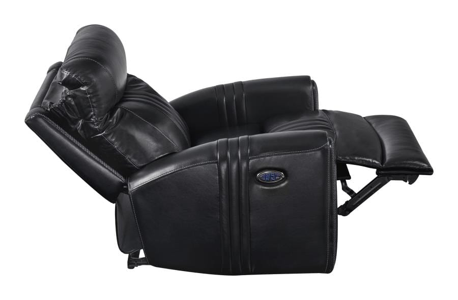 Cushion Back Power^3 Recliner Black