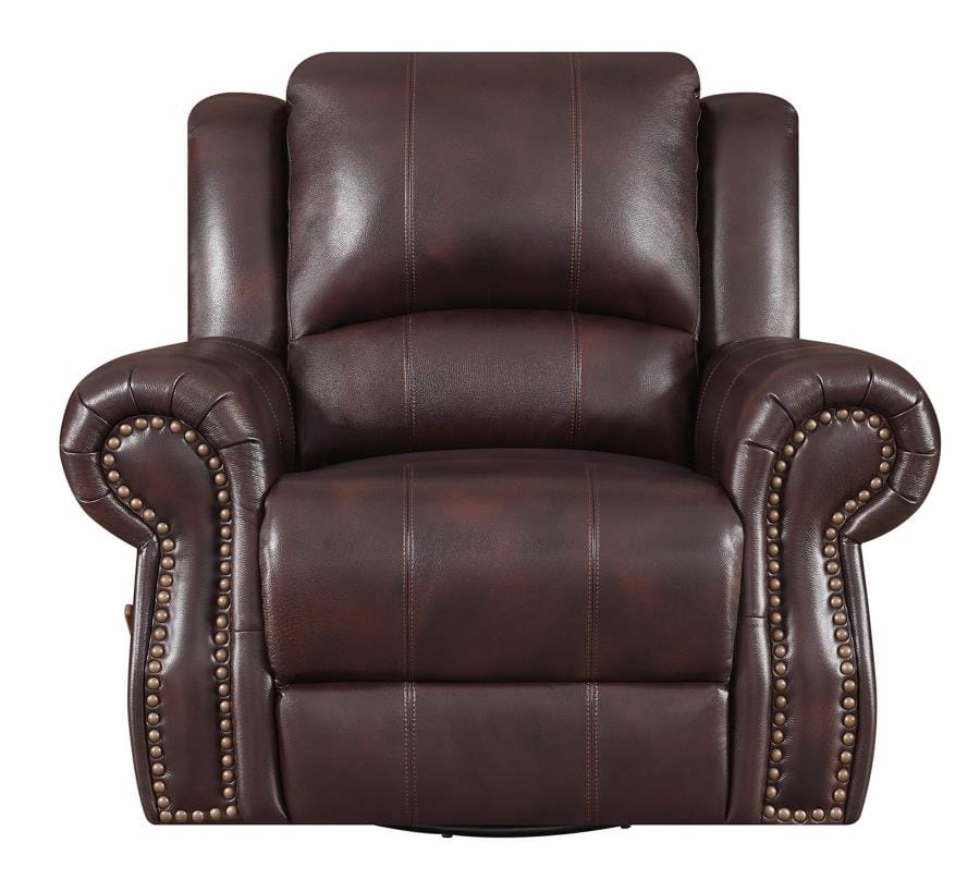 Sir Rawlinson Swivel Rocker Recliner Dark Brown