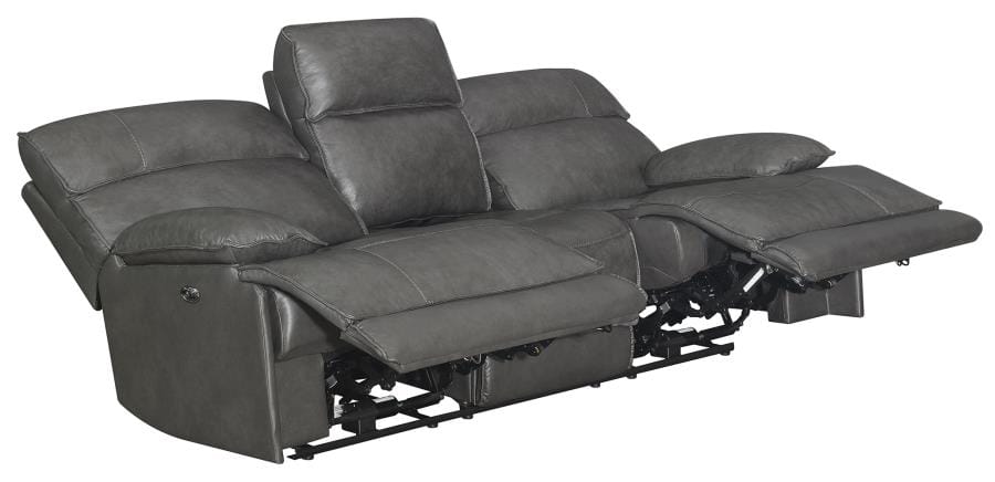 Stanford 3-piece Power Living Room Set Charcoal