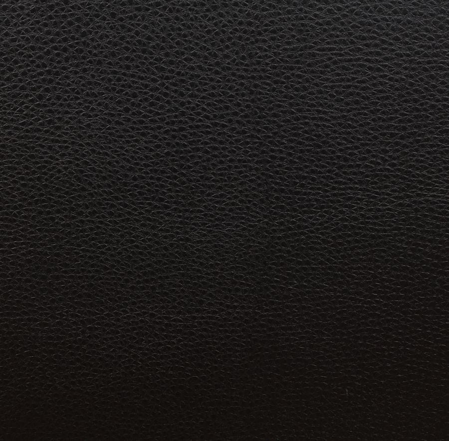 Zane Upholstered Living Room Set Black