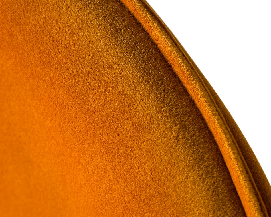 Modrest Exodus - Modern Yellow Velvet Counter Stool