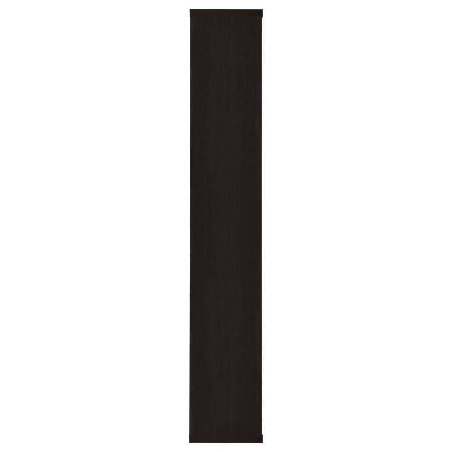Howie 10-shelf Bookcase Cappuccino