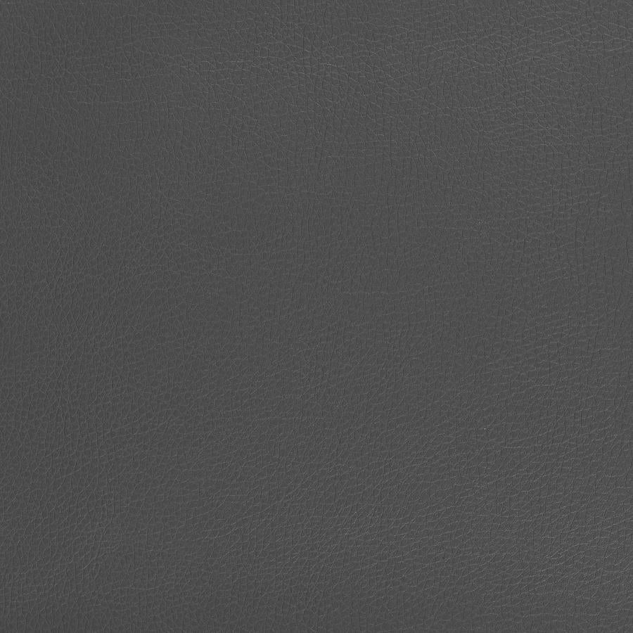 Standard Back Upholstered Office Chair Grey