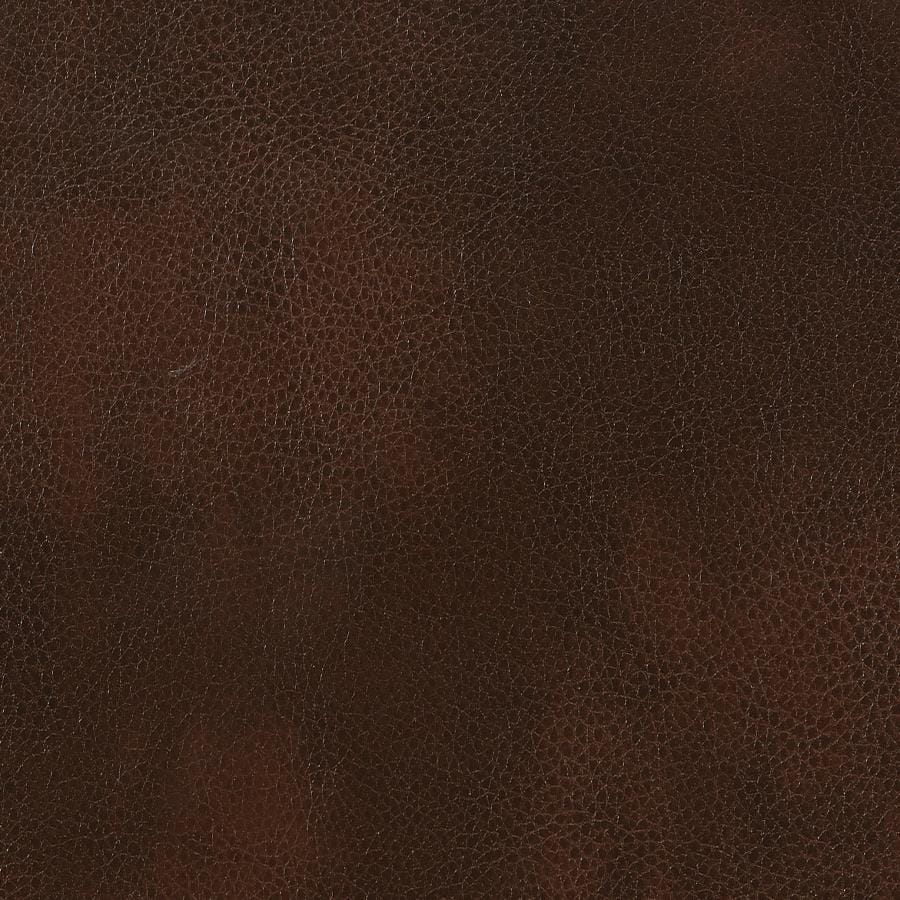 Adjustable Height Office Chair Brown and Dark Cherry