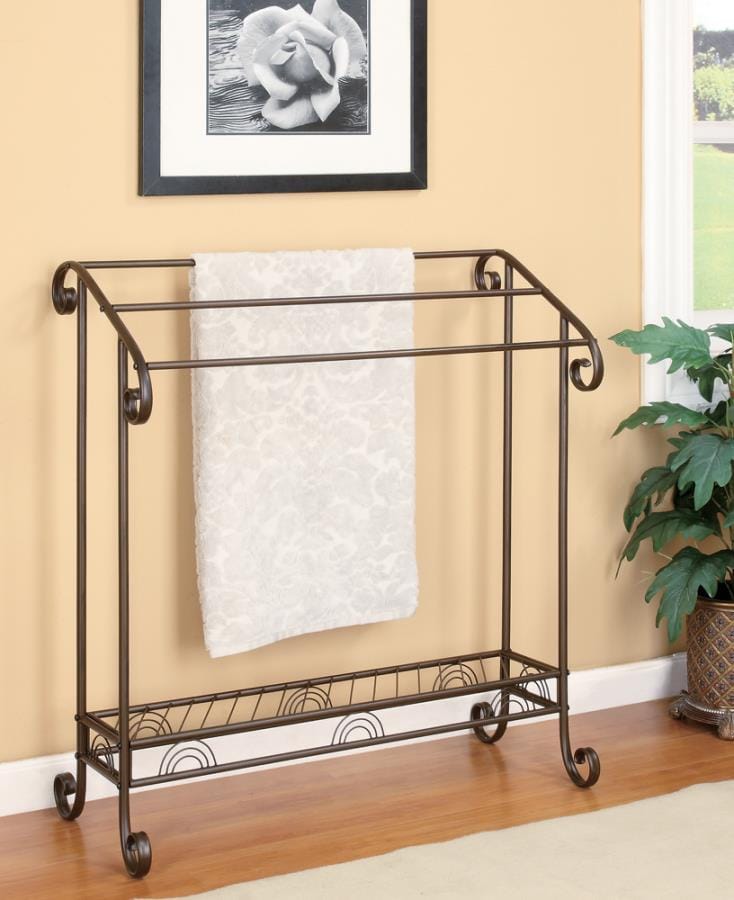 3-tier Towel Rack Dark Bronze