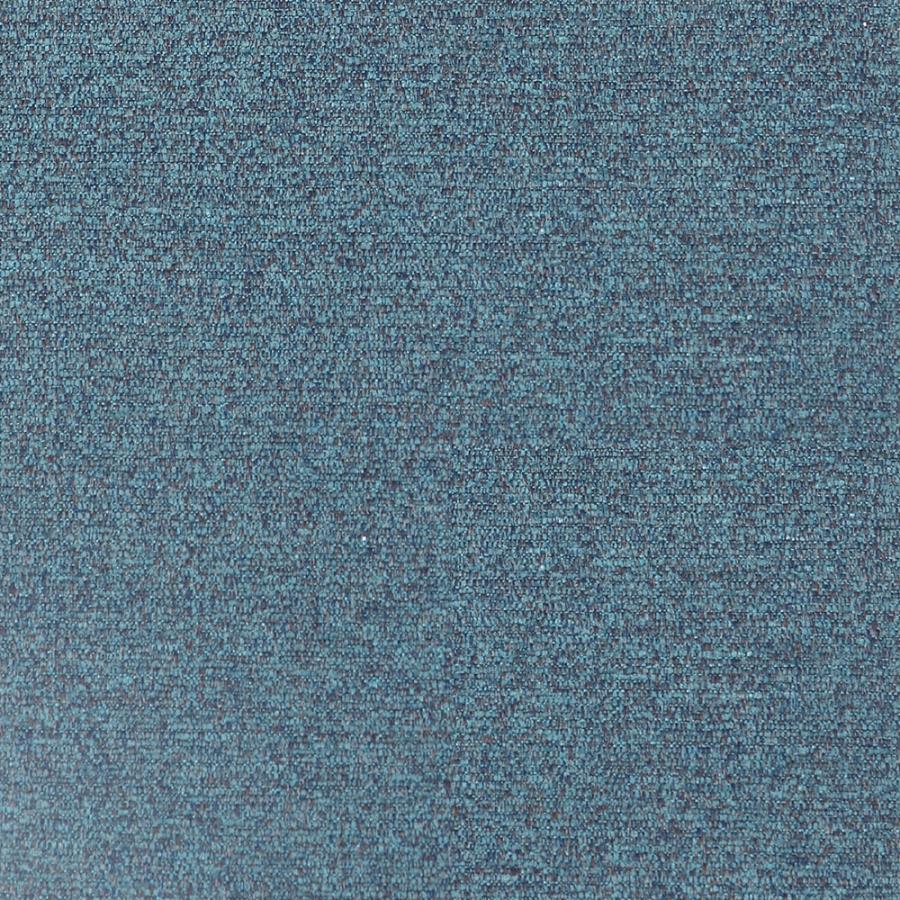 Curved Arm Upholstered Accent Chair Blue