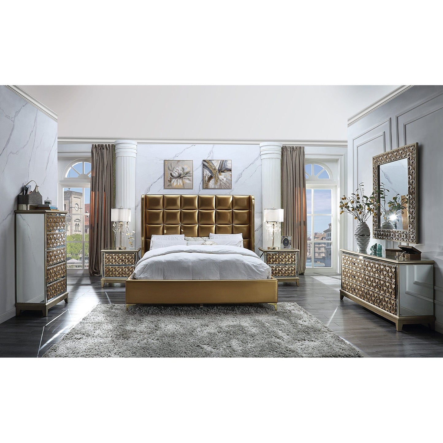 HD-6065 - 5PC BEDROOM SET