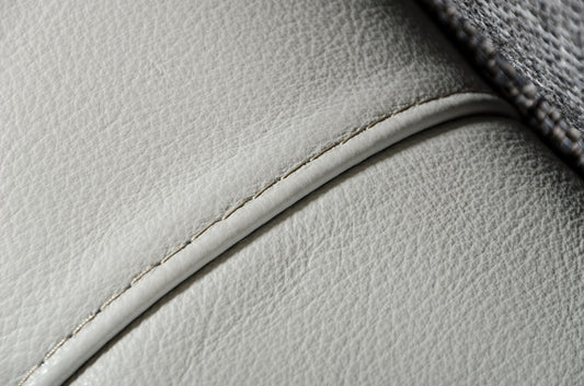 David Ferrari Panorama - Italian Modern Grey Fabric + Grey Leather Modular Sectional Sofa