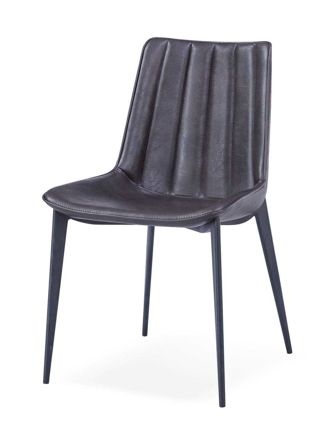 Modrest Peoria - Modern Brown & Black Dining Chair (Set of 2)