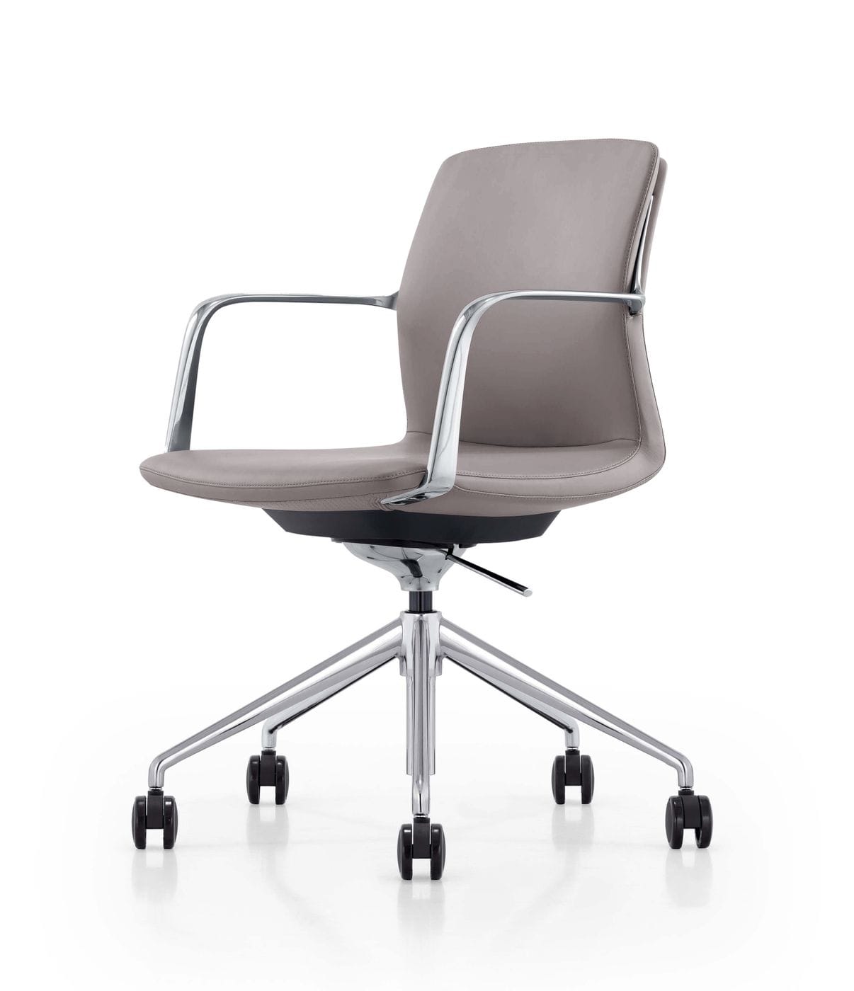 Modrest Sundar - Modern Grey Mid Back Conference Office Chair
