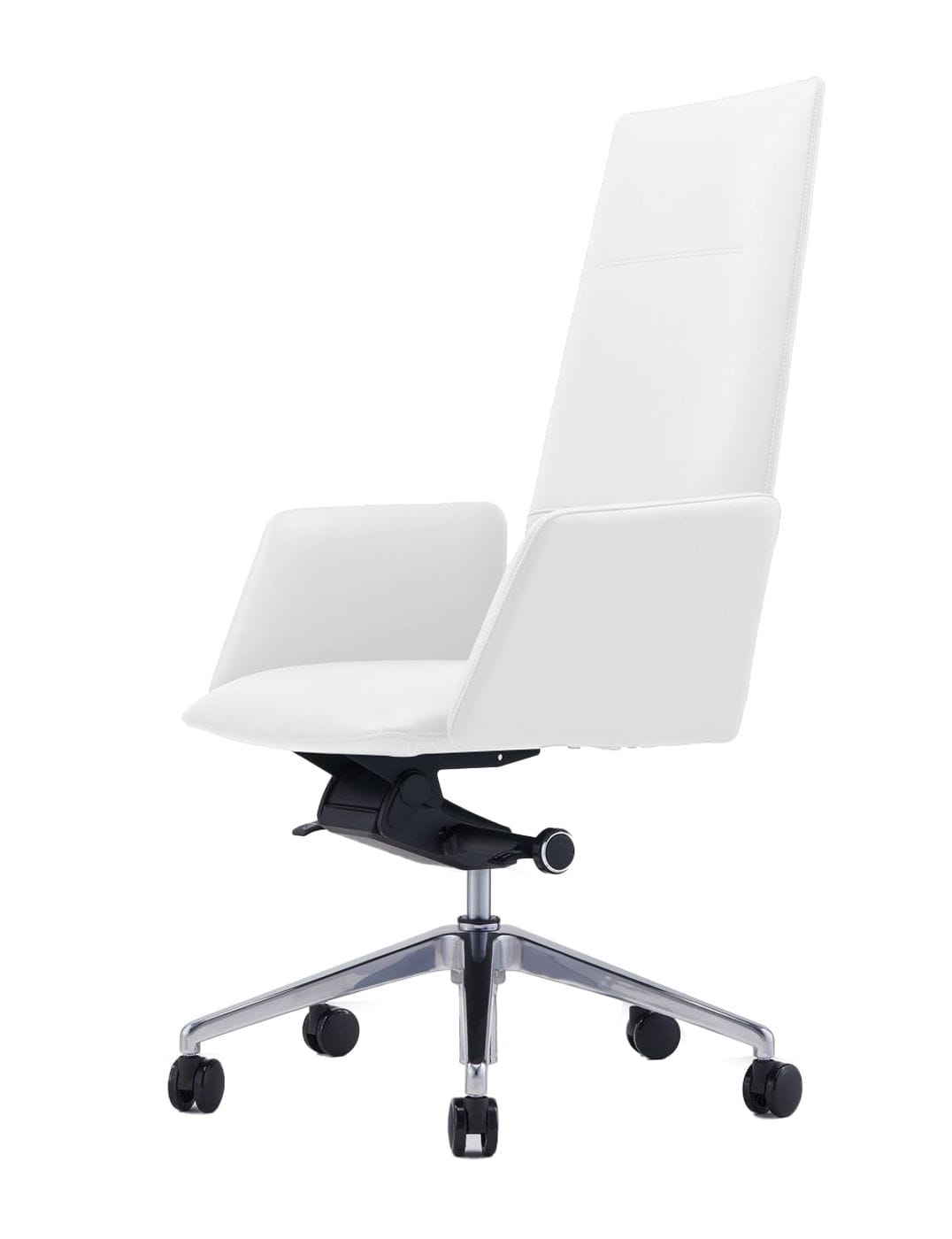 Modrest Tricia - Modern White High Back Executive Office Chair
