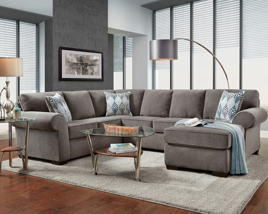 3051 Charisma Smoke Sectional