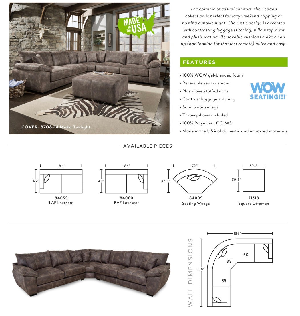 840 Sectional