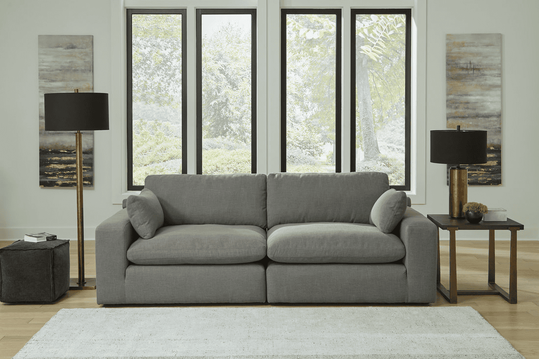 Cloud 5PC Oversized Sectional Gray