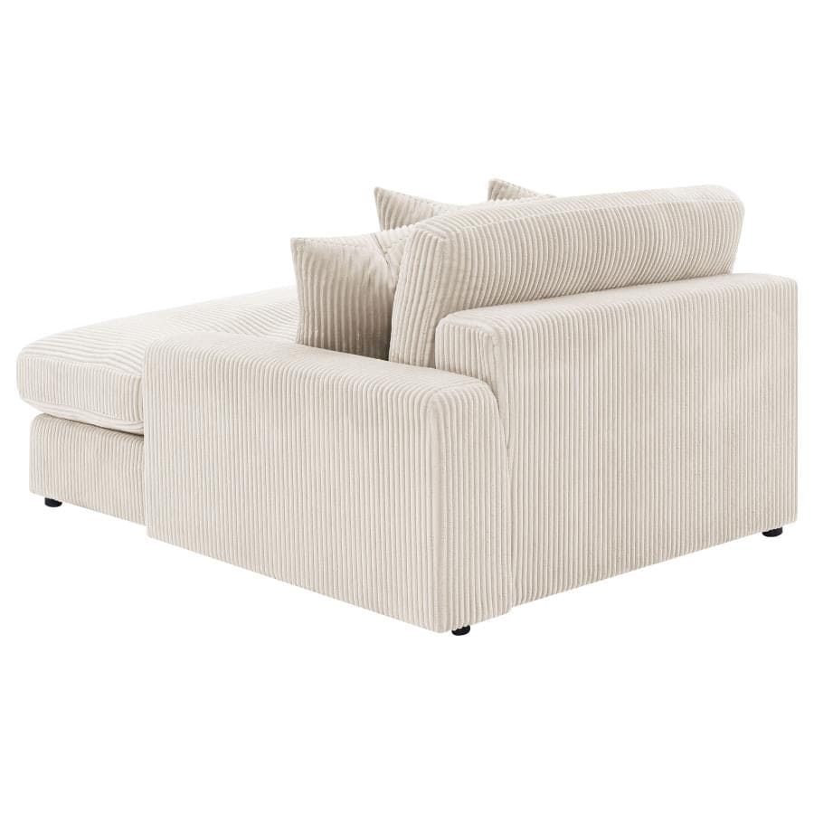 Blaine 2-Piece Upholstered Reversible Sectional Sand