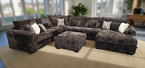 Texan Sectional (Chocolate)