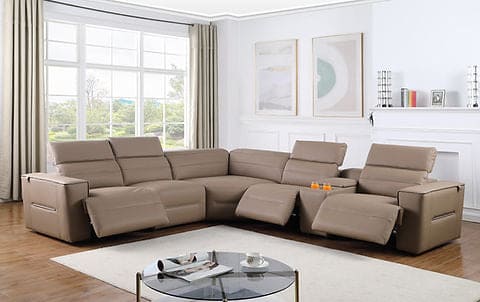 6PC POWER SECTIONAL NEXUS (Brown)