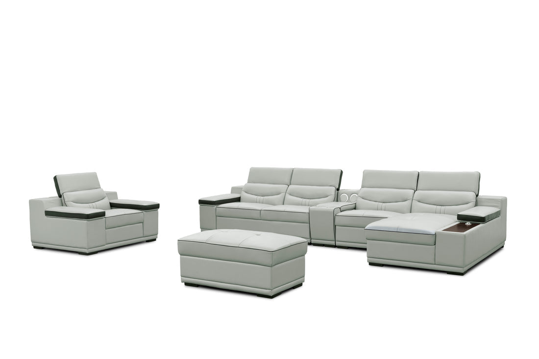 Arlet Sectional Sofa | Grey EV216