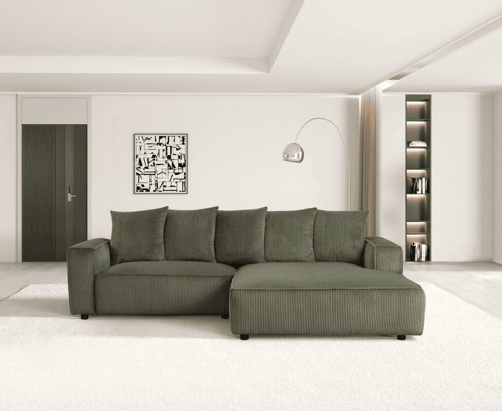 Romeo Olive Sectional **NEW ARRIVAL