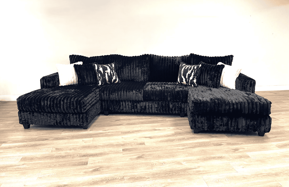 9700 - Sectional Black