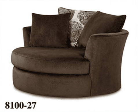 1025 Jamba Chocolate Sectional