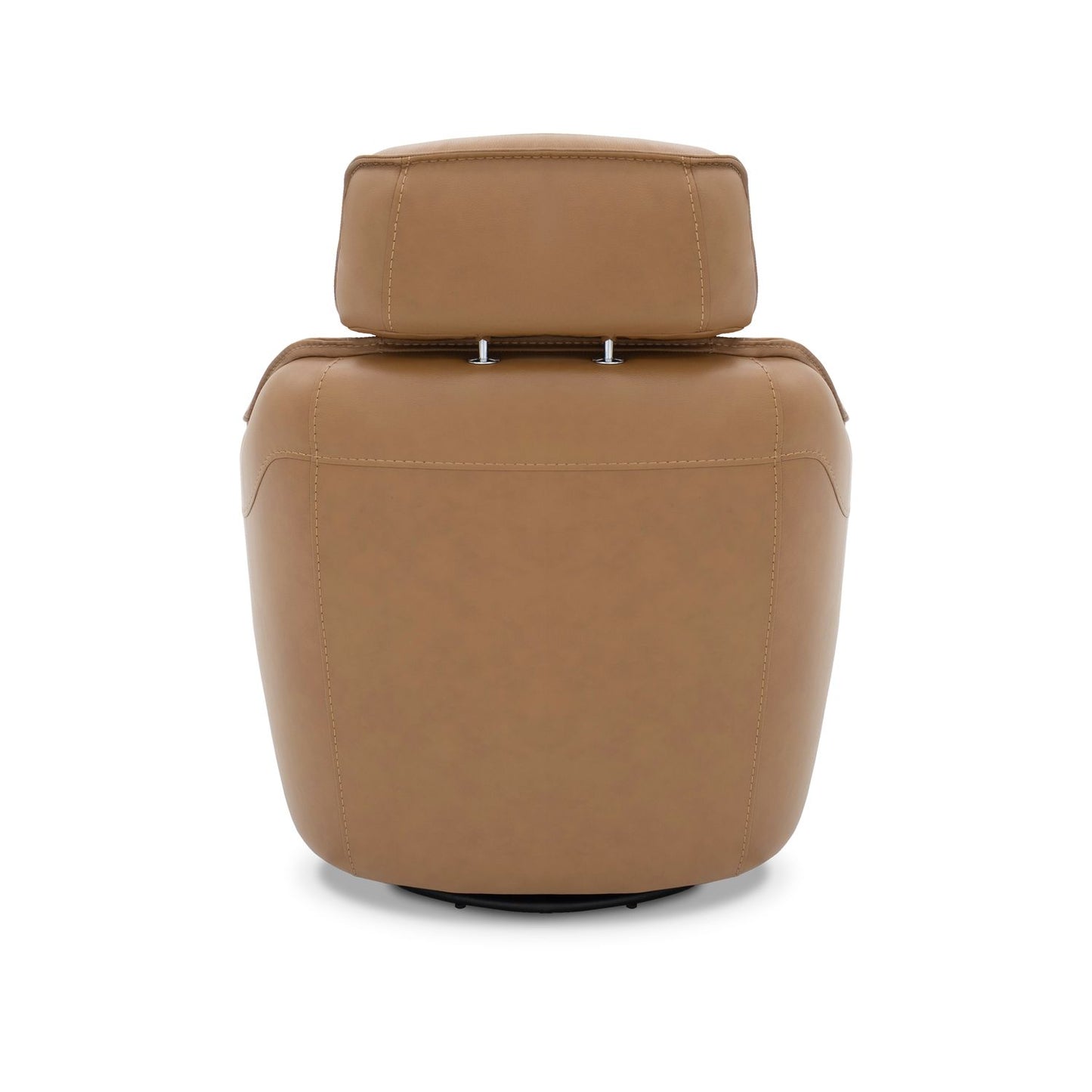Darby Swivel Accent Chair w/ Power Foot & Tilt Butternut