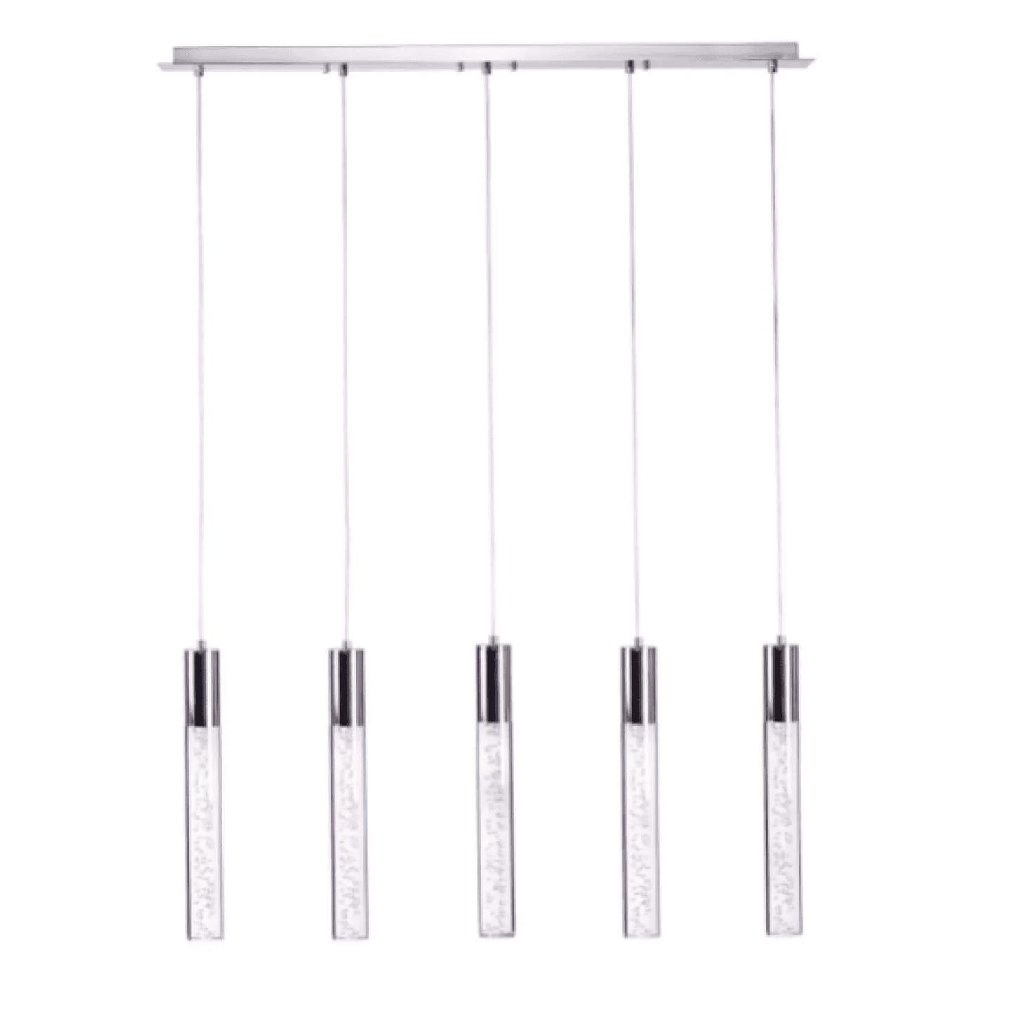 SPARKLING NIGHT CYLINDER CHANDELIER // 5 LIGHT