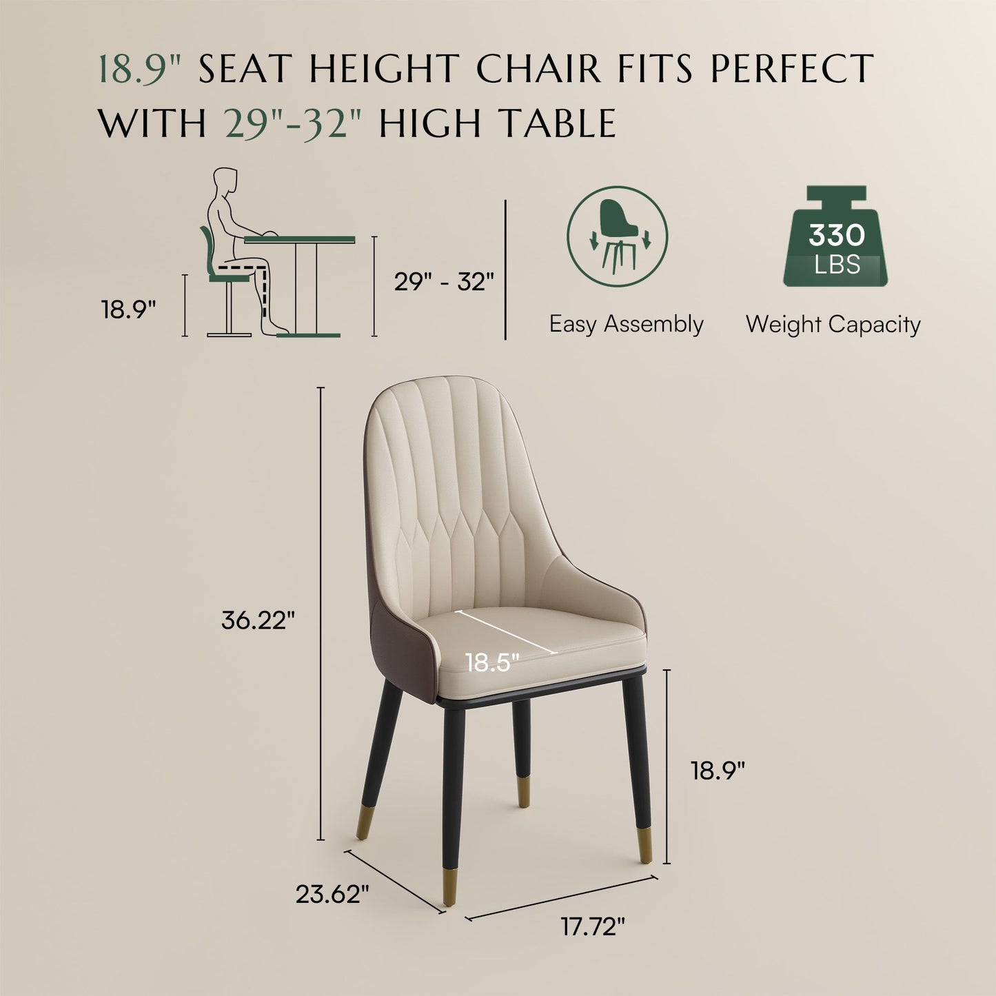 79" Modern Dining Table Set with 6 chairs
