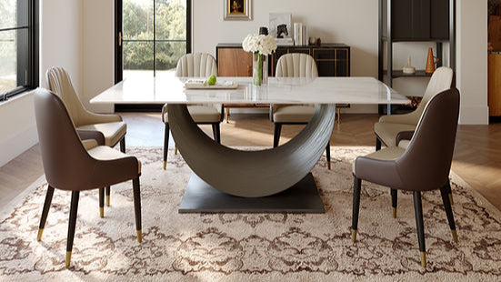 64"Modern Minimalist Dining Table for 4
