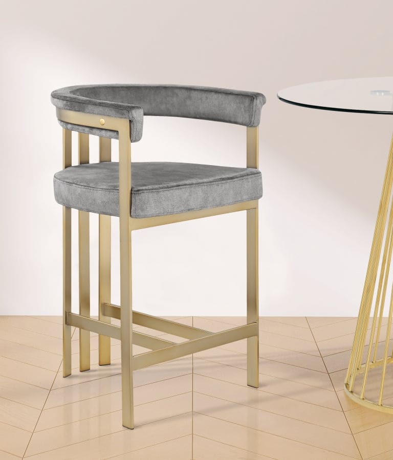 Marcello Gray 2 Counter Stool