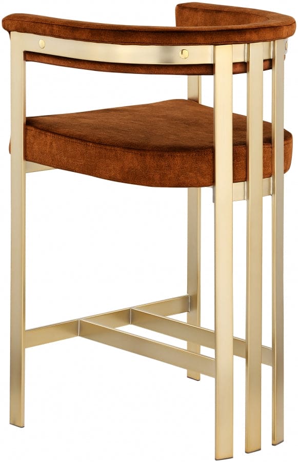Marcello Cognac 2 Counter Stool