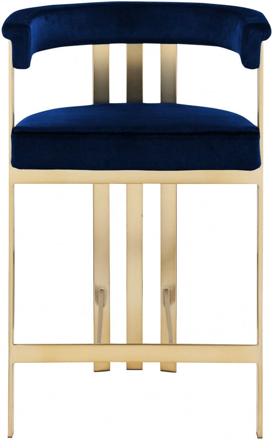 Marcello Navy 2 Counter Stool