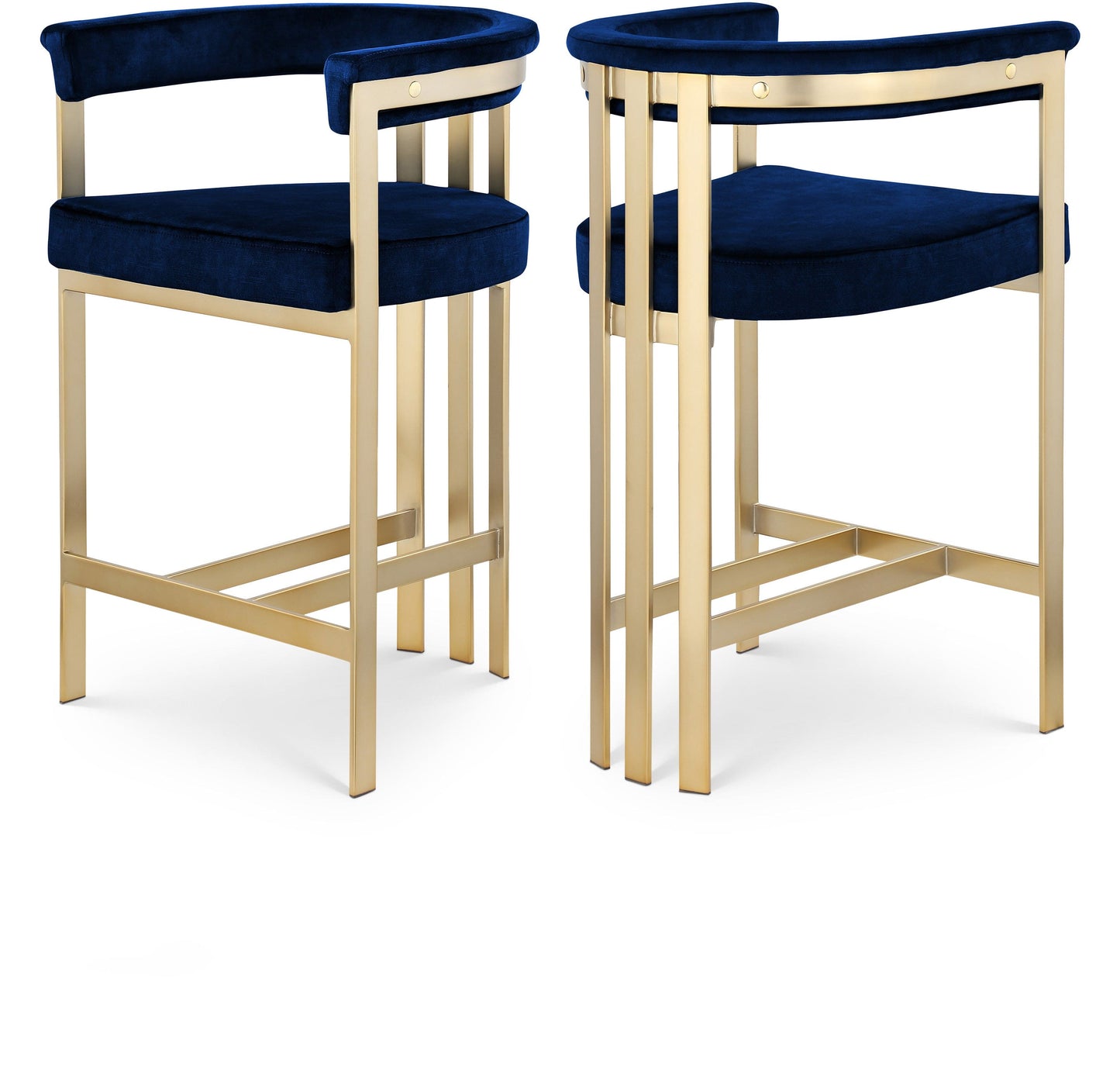 Marcello Navy 2 Counter Stool