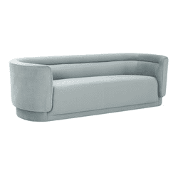 Macie Sea Blue Velvet Sofa