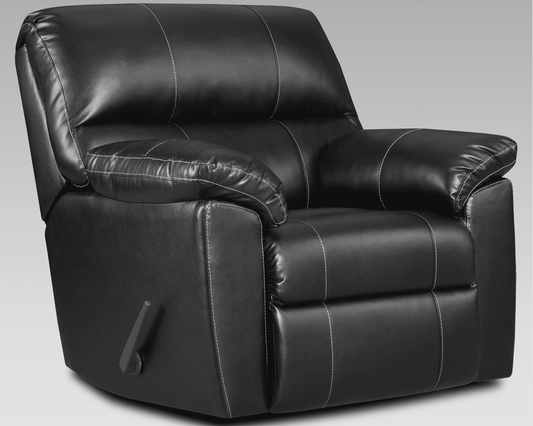 2450 Austin Black Recliner