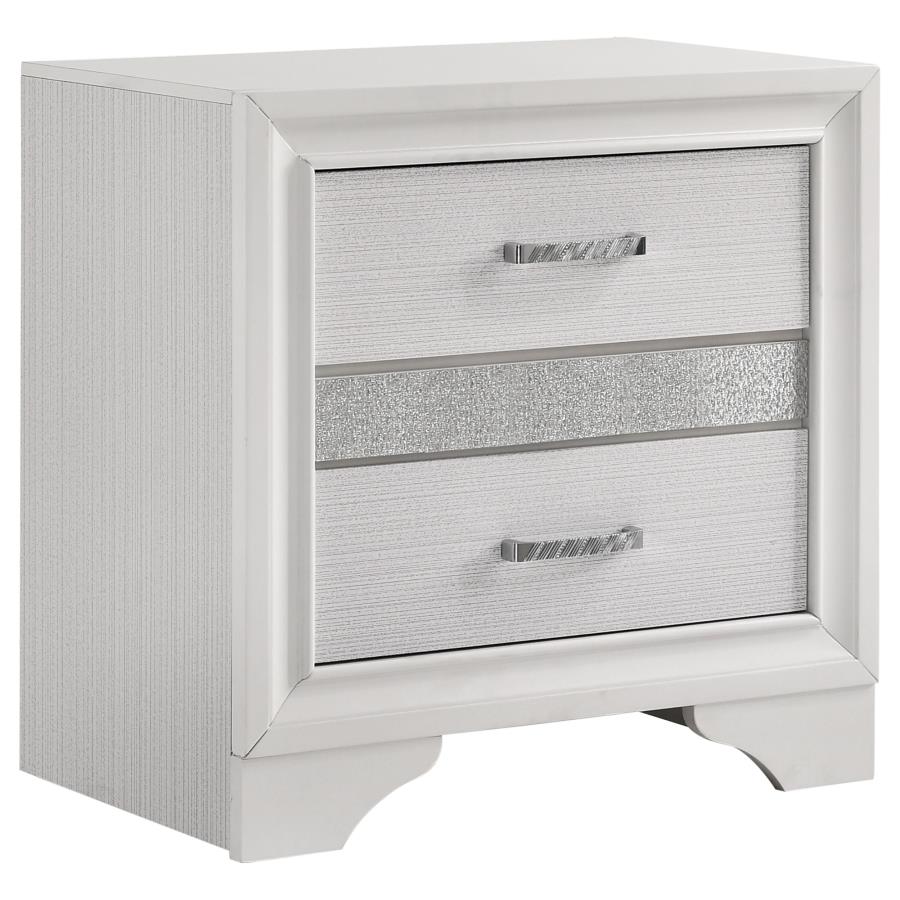 Miranda 4-piece Queen Storage Bedroom Set White