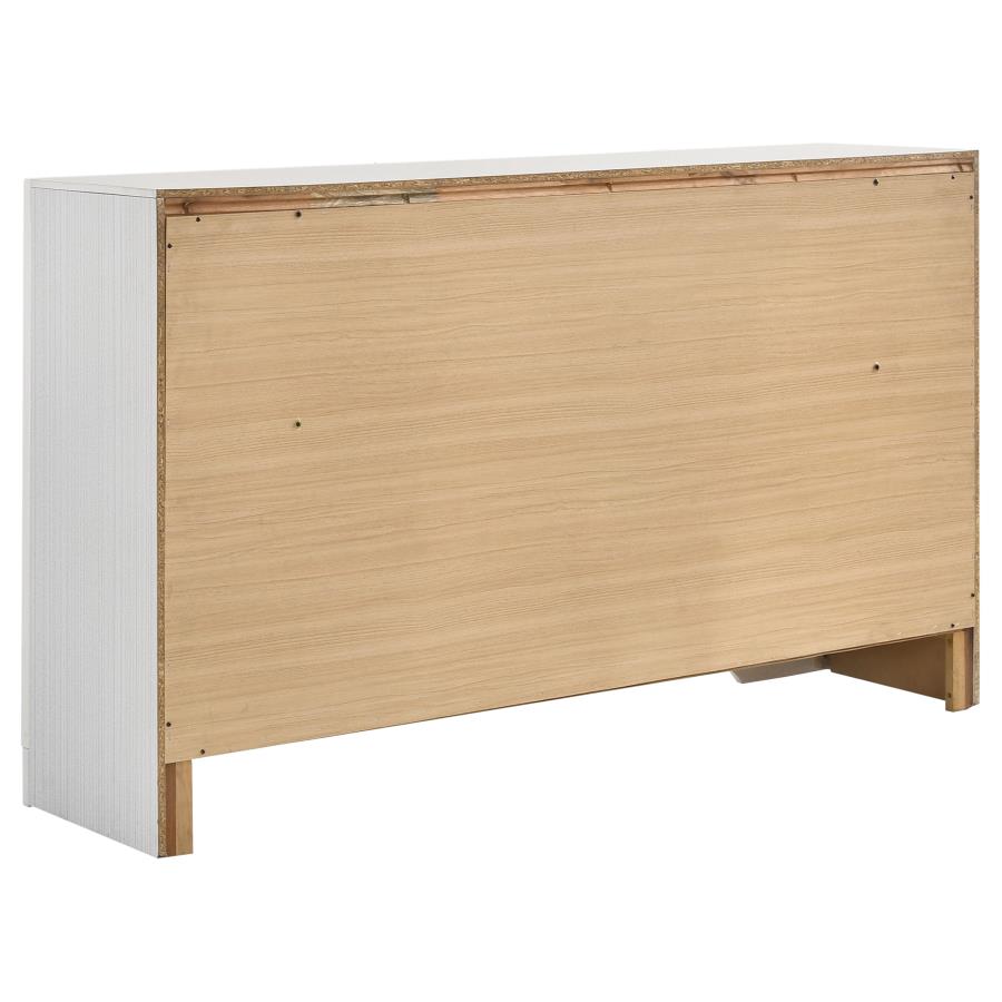 Miranda 4-piece Queen Storage Bedroom Set White