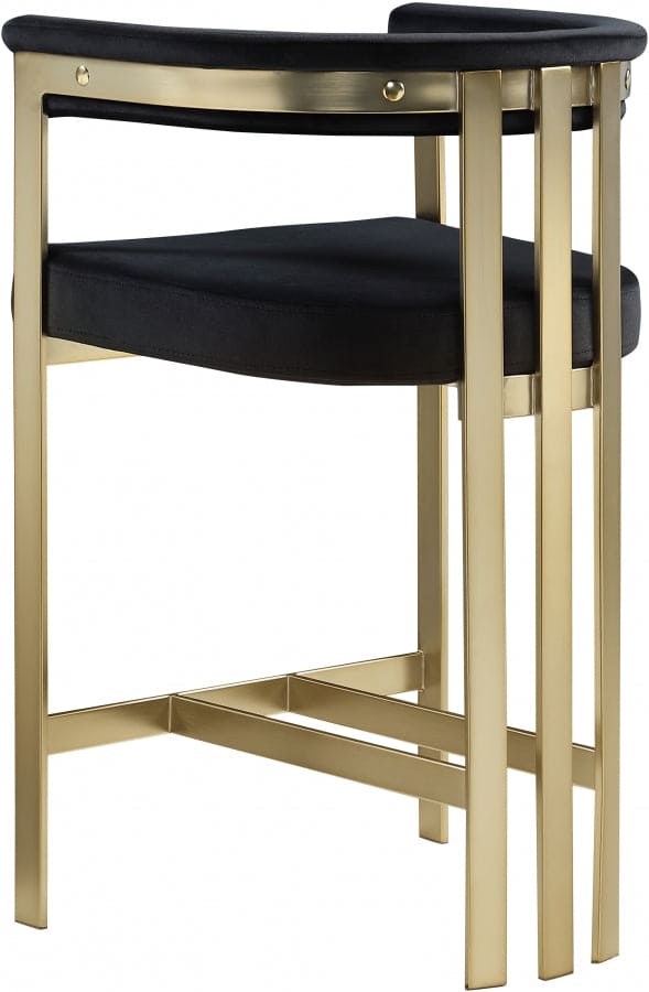 Marcello Black 2 Counter Stool