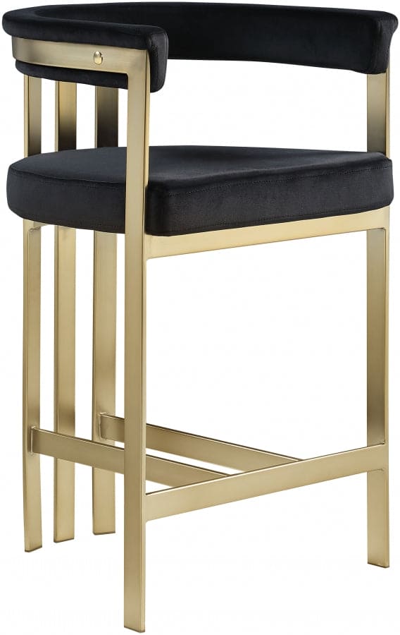 Marcello Black 2 Counter Stool