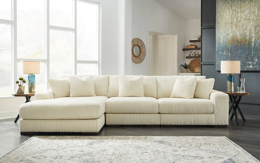 Lindyn 3-Piece Sectional Ivory