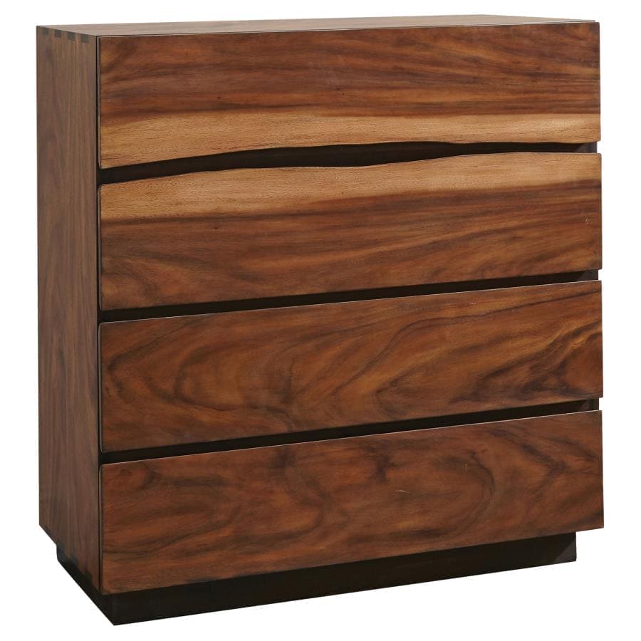 Winslow 5-piece Queen Storage Bedroom Set Smokey Walnut