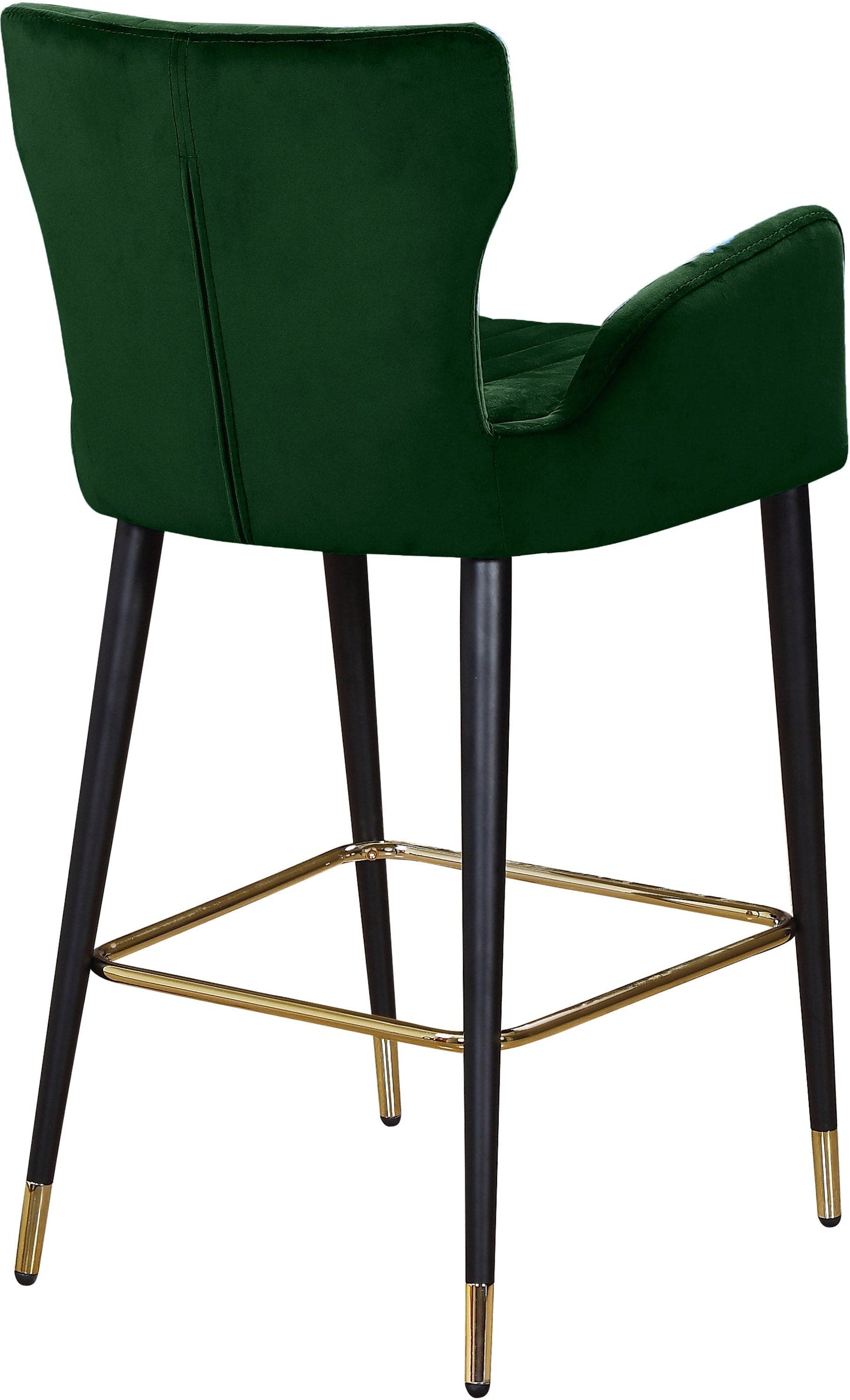 Luxe Velvet Upholstered Counter Stool  (Set of 2)