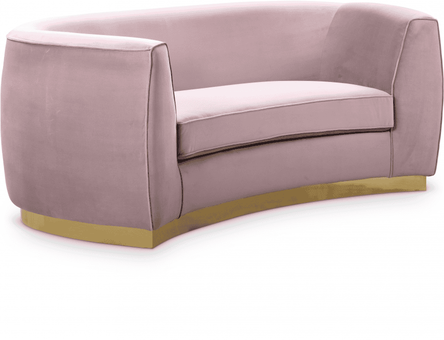 Julian Velvet Loveseat