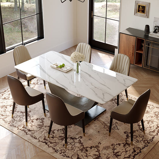 64"Modern Minimalist Dining Table for 4