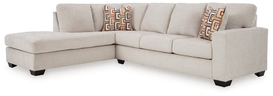 Aviemore 2-Piece Sectional with LAF Chaise STONE